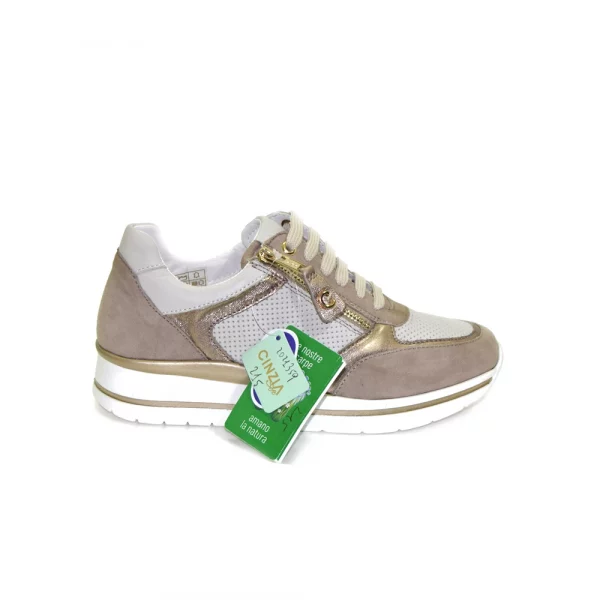 Sneakers zeppa cinzia soft