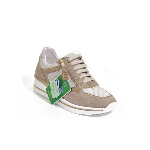 Sneakers zeppa cinzia soft