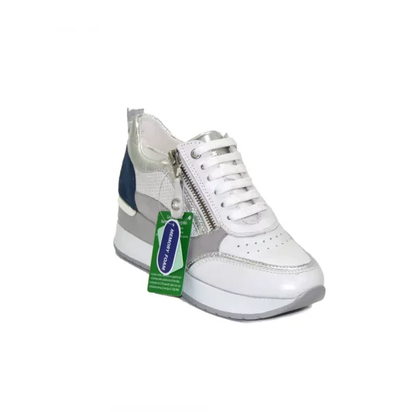 Sneakers zeppa alta Cinzia soft
