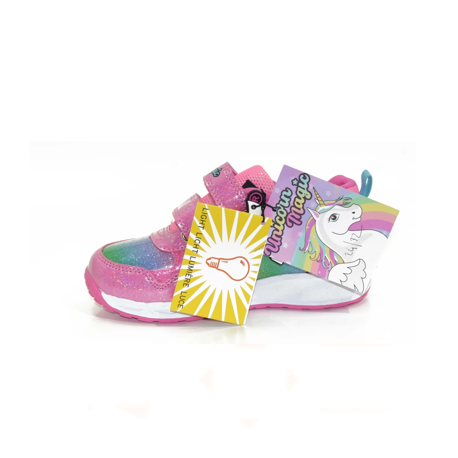 Sneaker con luci bimba