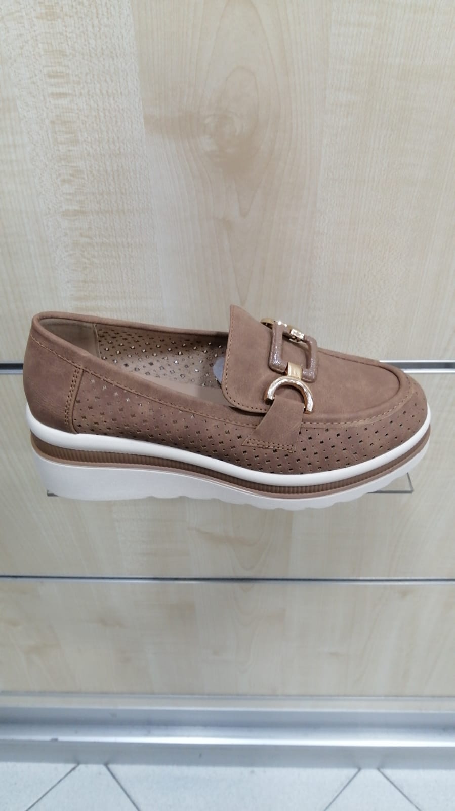 Cinzia Soft mocassino forate