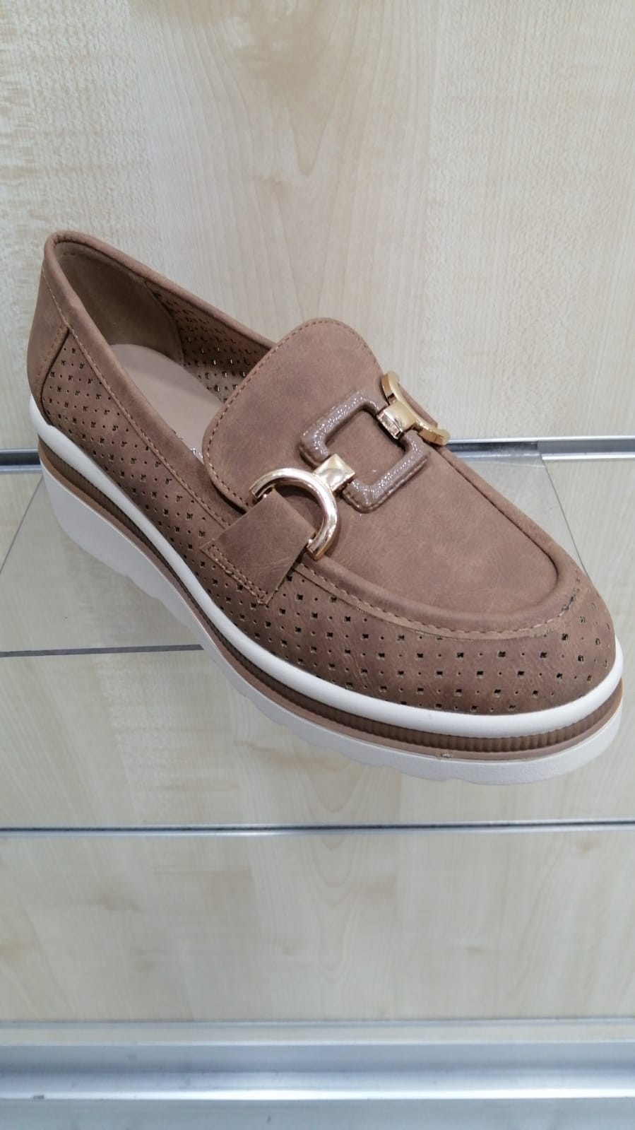 Cinzia Soft mocassino forate