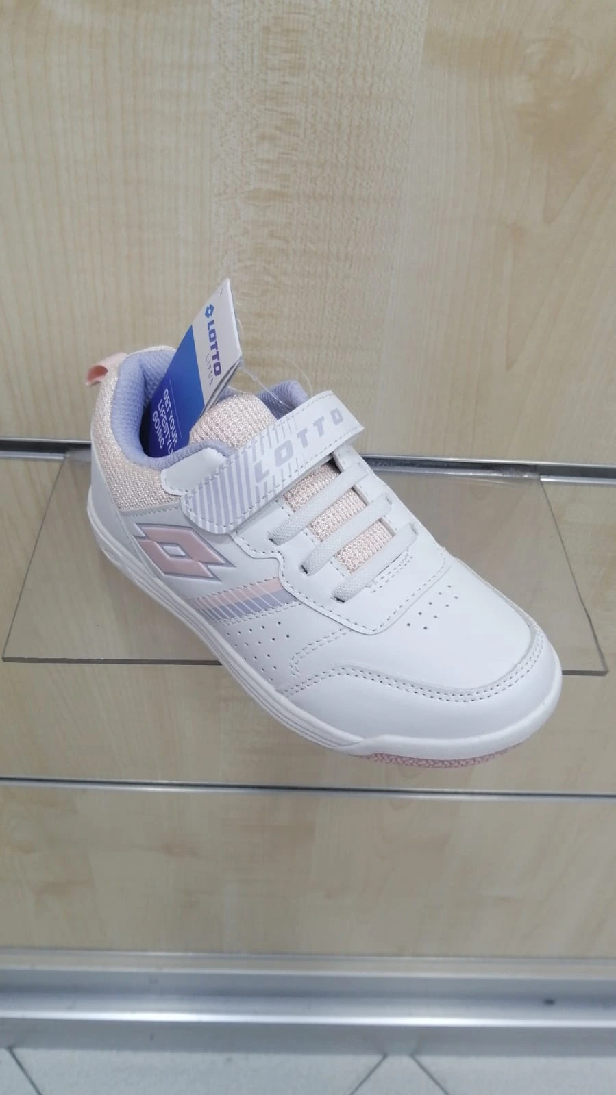 Tennis Lotto strappo e elastici