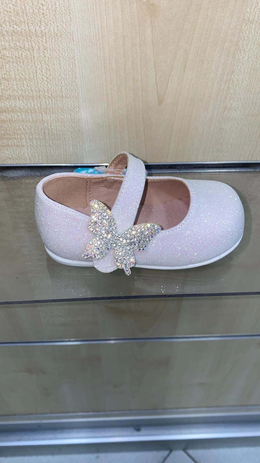 Scarpina cerimonia bimba primi passi