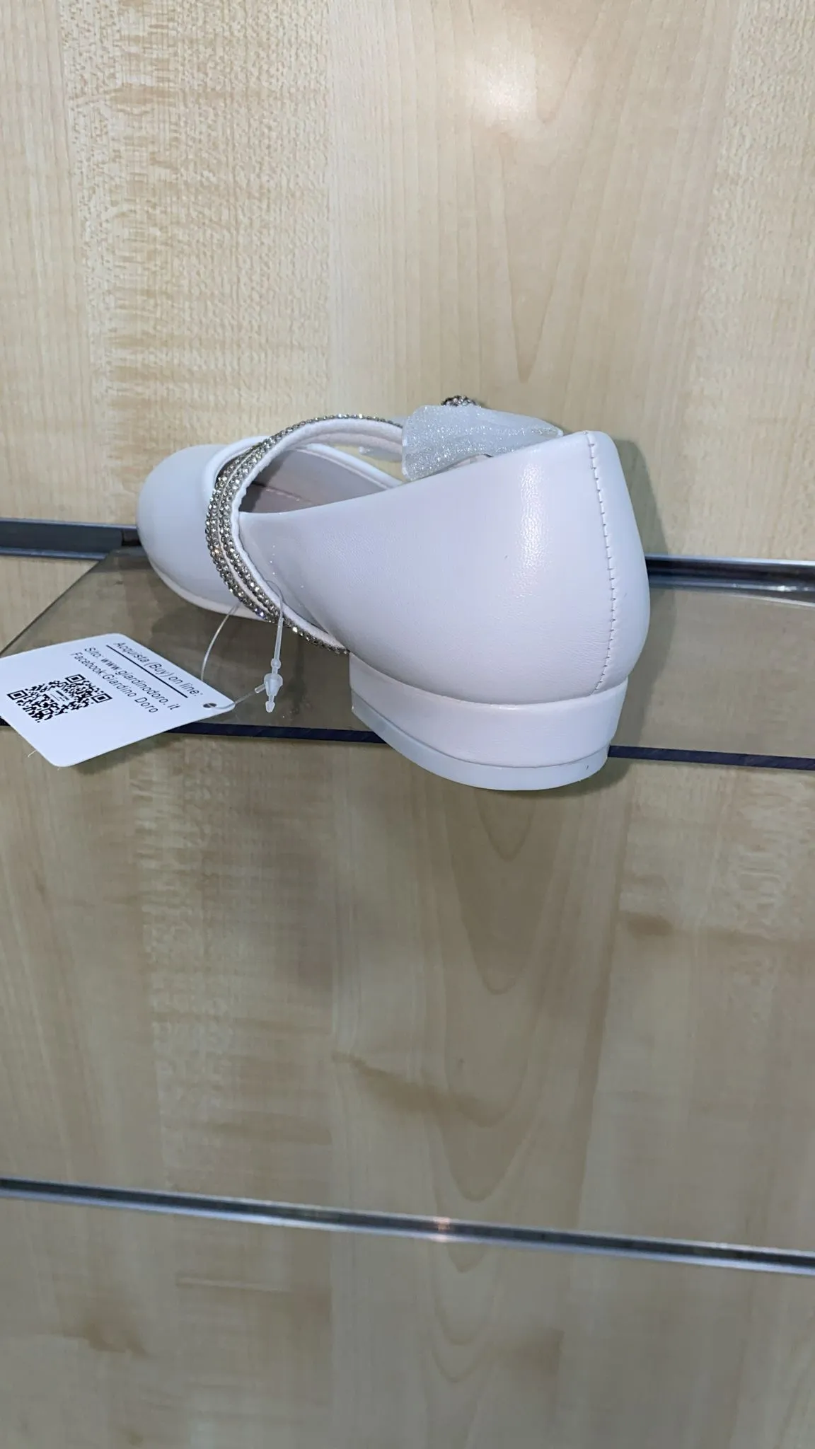 Scarpina cerimoniale bimba