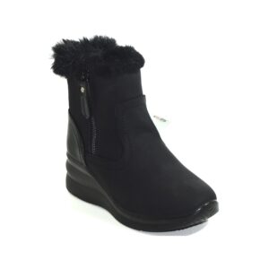 Stivaletto con pelliccia