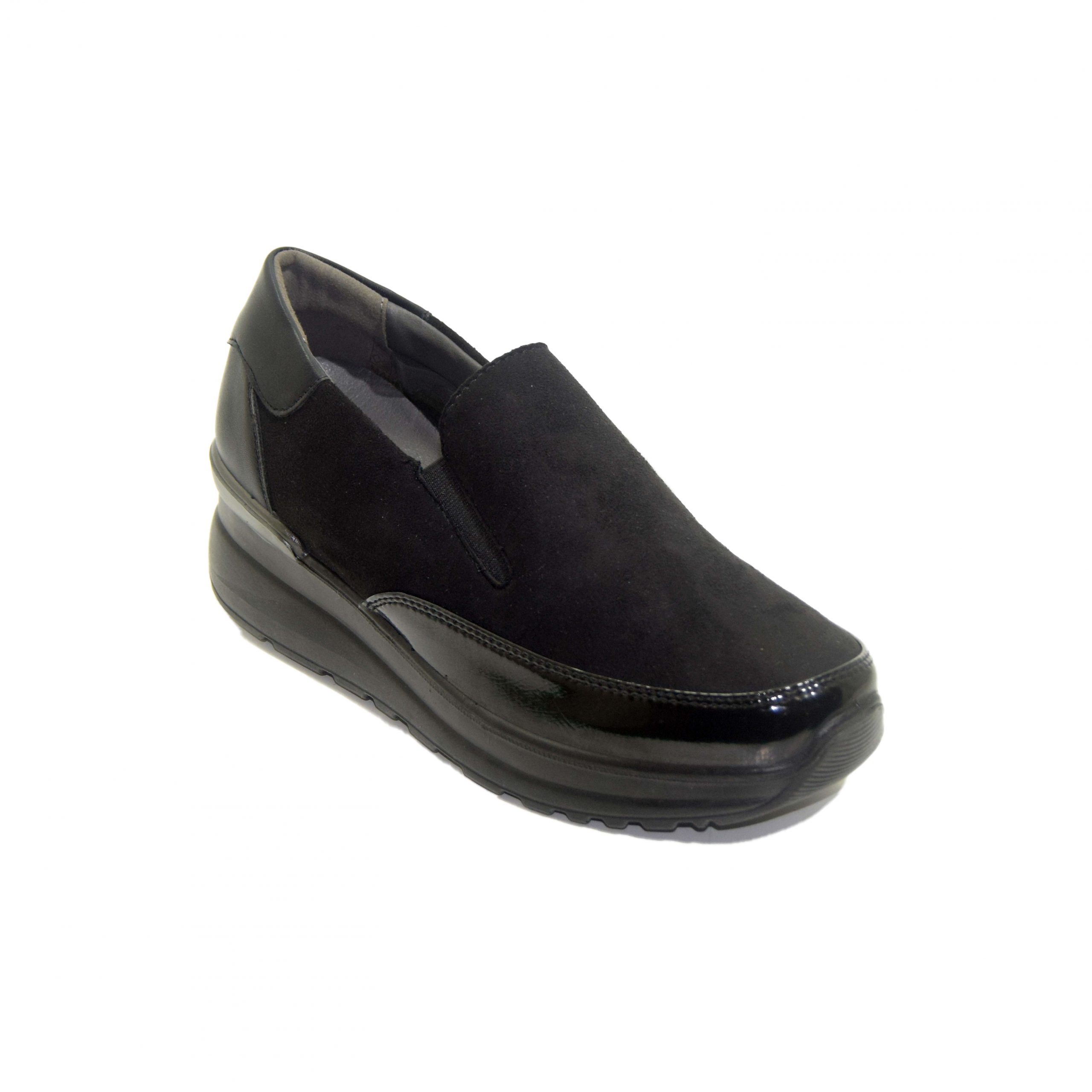 Mocassino liscio nero
