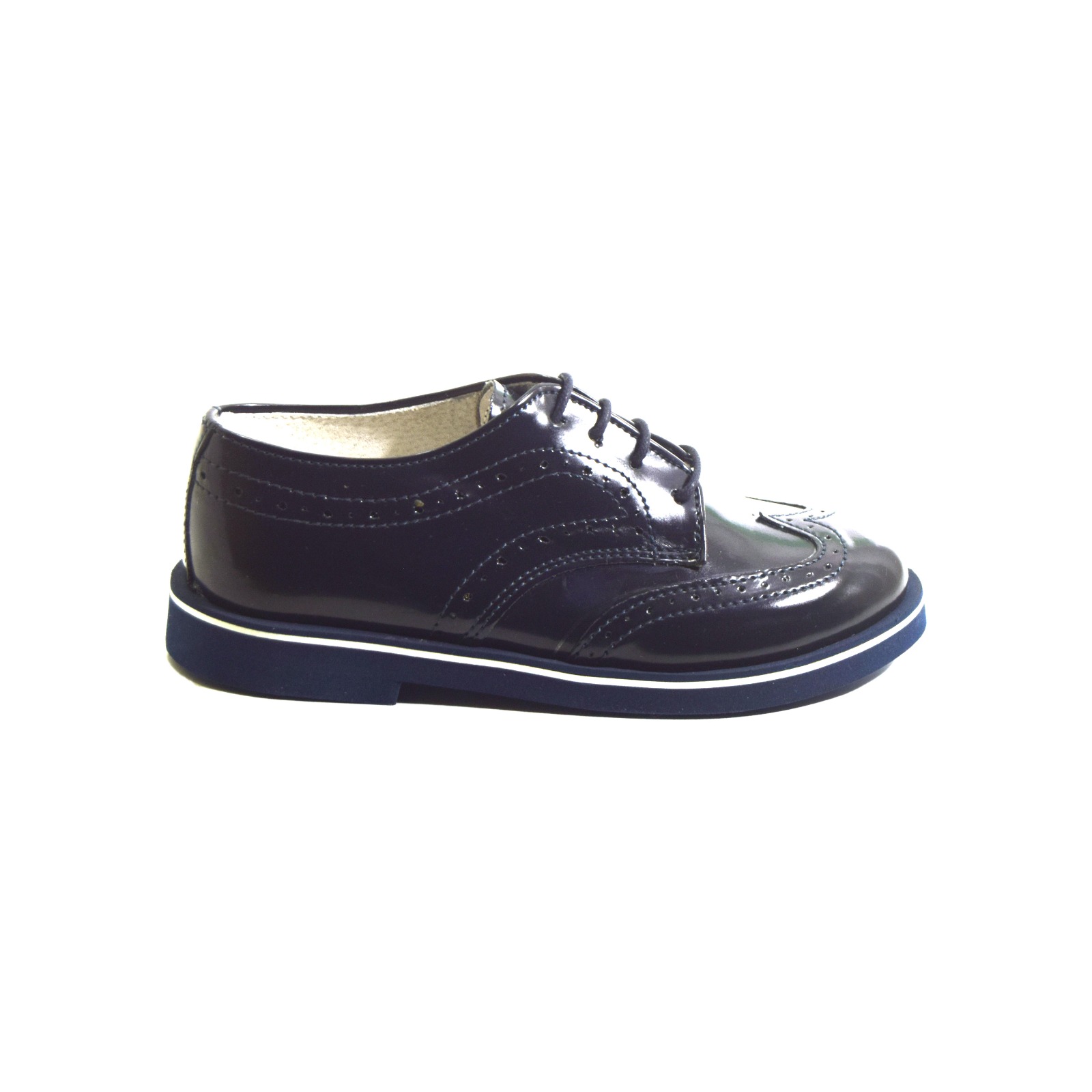 Scarpa francesina elegante bimbo - immagine 5