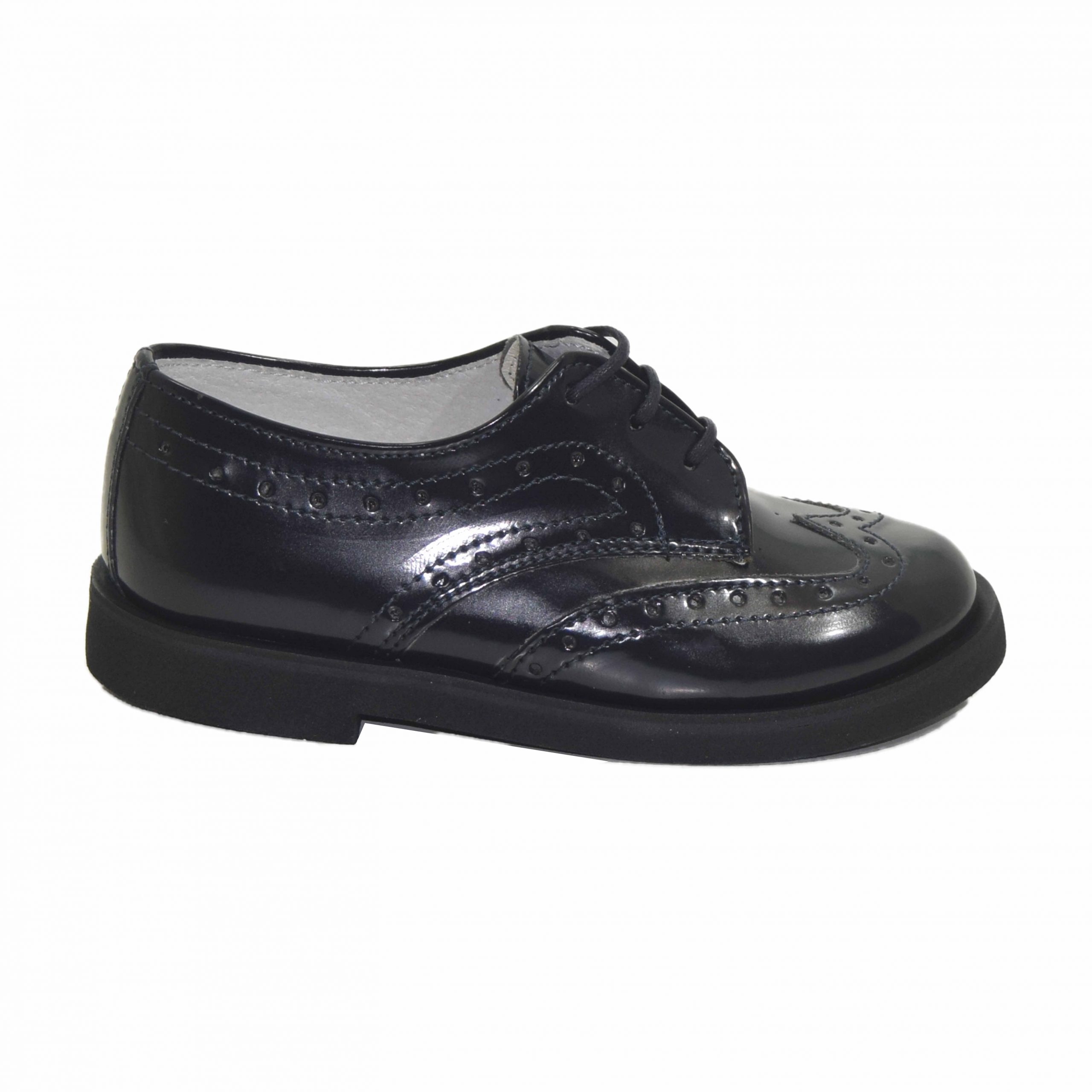 Scarpa francesina elegante bimbo - immagine 4