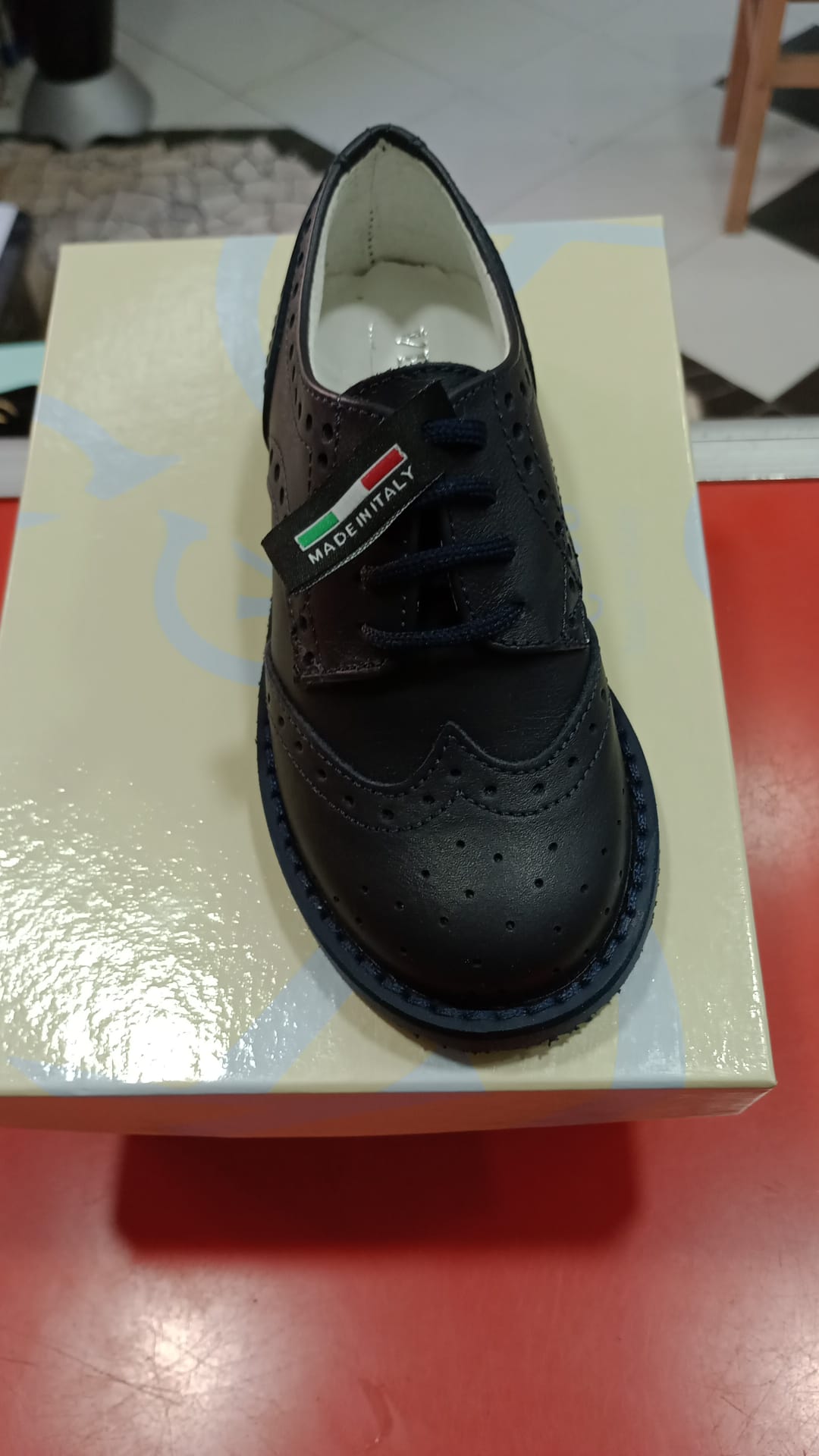 Scarpa francesina bimbo elegante - immagine 3