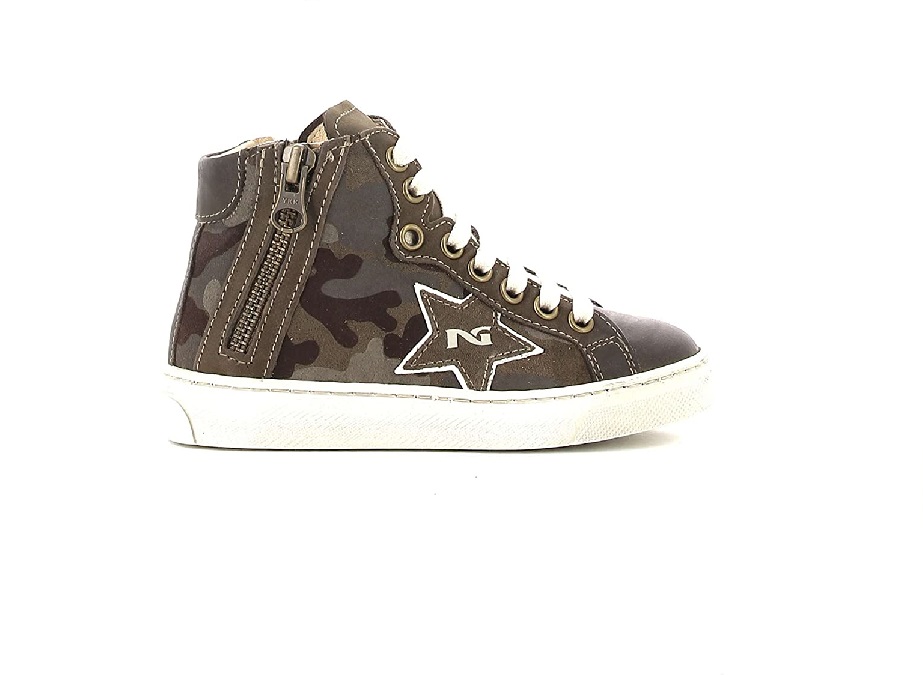 Sneakers militare Nero Giardini - immagine 2